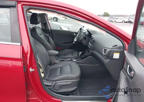 2019 Hyundai Ioniq Hybrid Limited из США, поврежденный, VIN KMHC85LC7KU137372